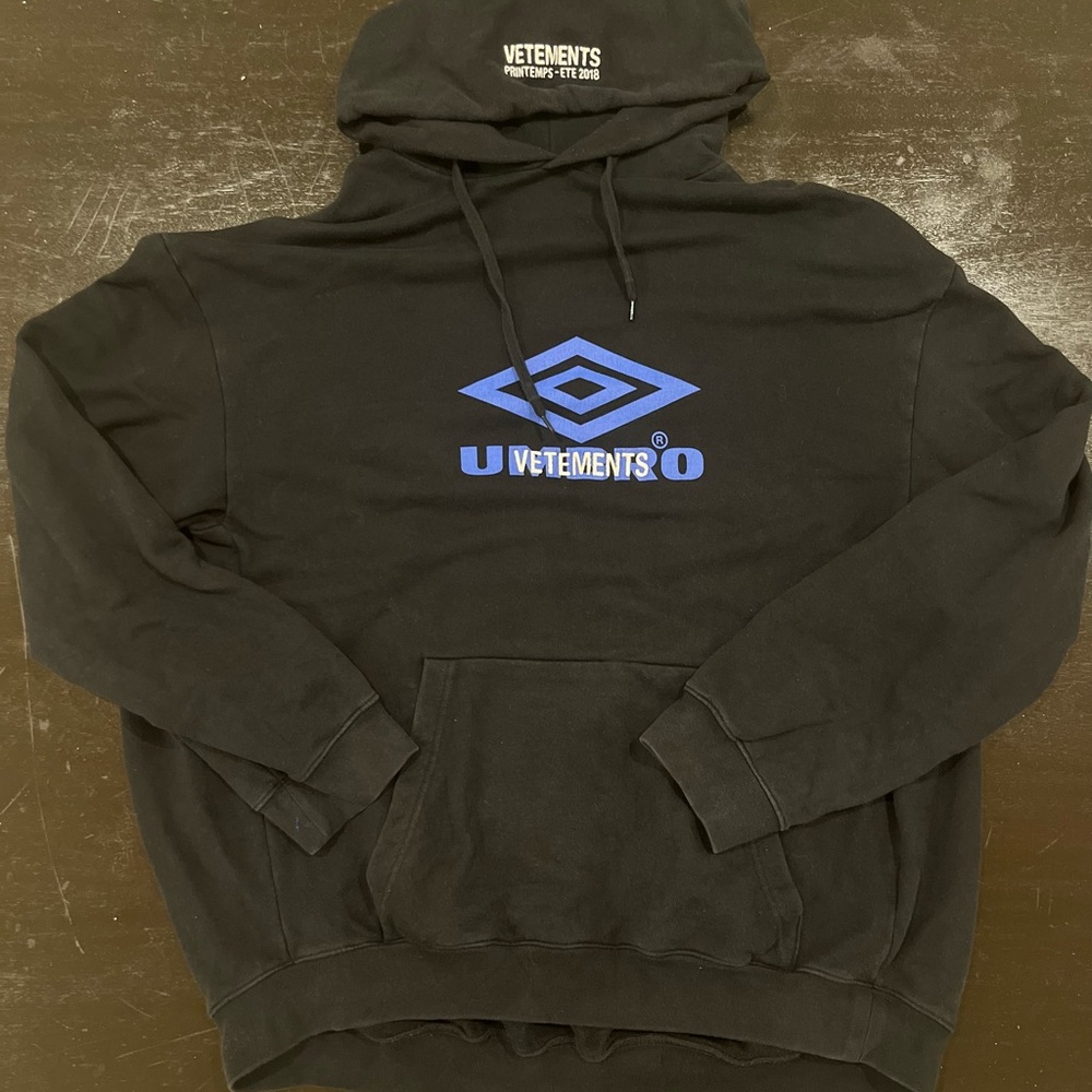 Vetements umbro trade with “itssmateo” for chrome hearts structure crewneck